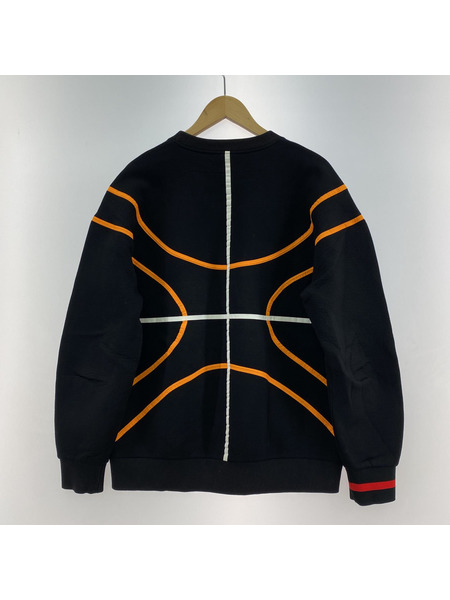 GIVENCHY 14AW バスケットボールスウェット ブラック (XS)　