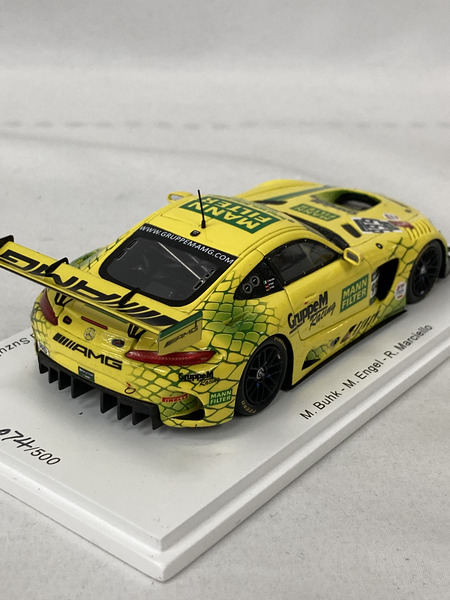 スパーク 1/43 メルセデスAMG GT3 AMG チーム GruppeM Suzuka 10H 2019