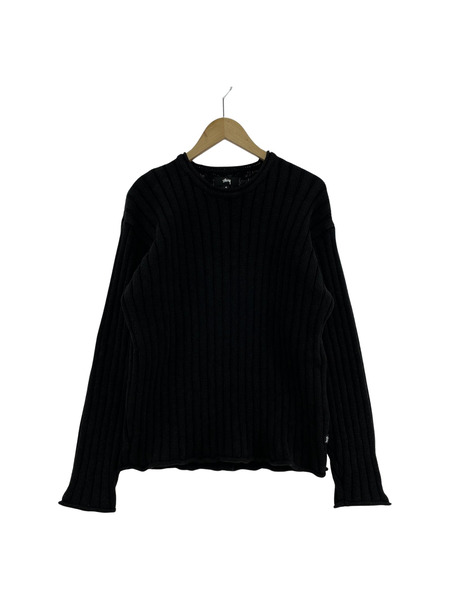 STUSSY Cotton Slub Rib Crew Neck