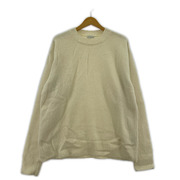 DRIES VAN NOTEN ニット・セーター カシミヤ混クルーネックニット S ホワイト