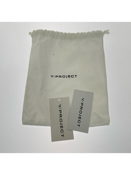 Y.PROJECT Yベルトポシェットショルダーバッグ ブラック