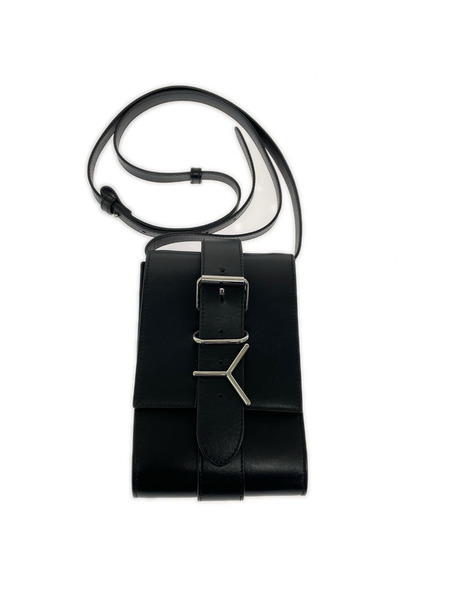 Y.PROJECT Yベルトポシェットショルダーバッグ ブラック