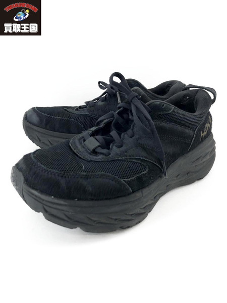 HOKA ONEONE Engineered Garments EG BONDI L スニーカー 黒[値下 ...