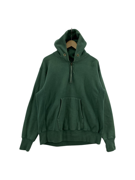 A.PRESSE 24SS Vintage Half Zip Sweat Hoodie 2 24SAP-05-02K