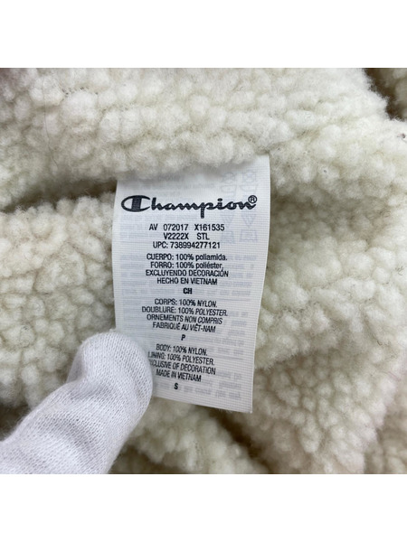 Supreme ジャケット ×Champion Sherpa Lined Hooded Jacket