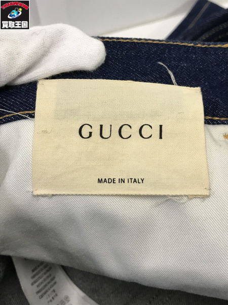 GUCCI デニム テーパードパンツ