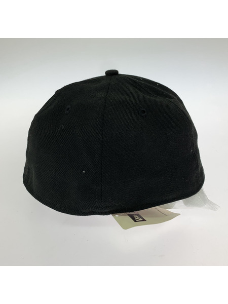 Yohji Yamamoto キャップ NEW ERA メタルプレート キャップ 黒
