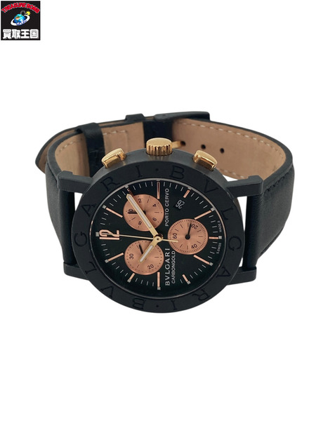 ブルガリ/ブルガリブルガリ/BB38CLCH/電池交換※社外ベルト(新品) メンズQZ[値下]