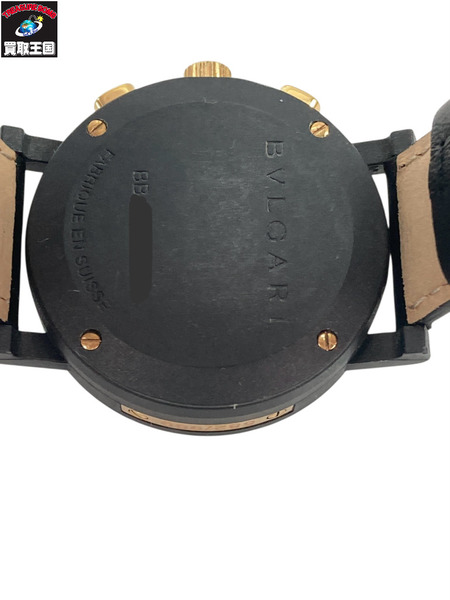 ブルガリ/ブルガリブルガリ/BB38CLCH/電池交換※社外ベルト(新品) メンズQZ[値下]