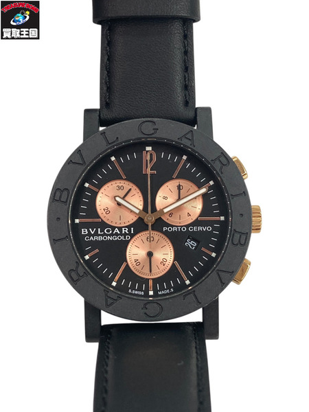 ブルガリ/ブルガリブルガリ/BB38CLCH/電池交換※社外ベルト(新品) メンズQZ[値下]