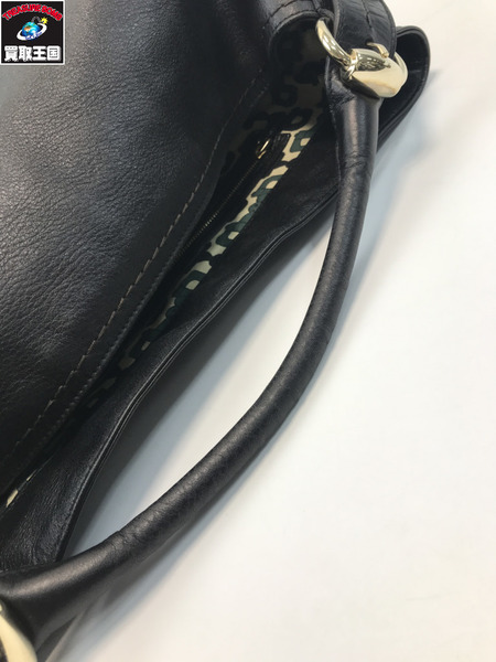 GUCCI グッチ 181514 グッチシマ ワンショルダーバック ブラック レザー