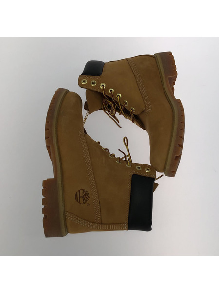 Timberland 6インチプレミアムブーツ キャメル 9W