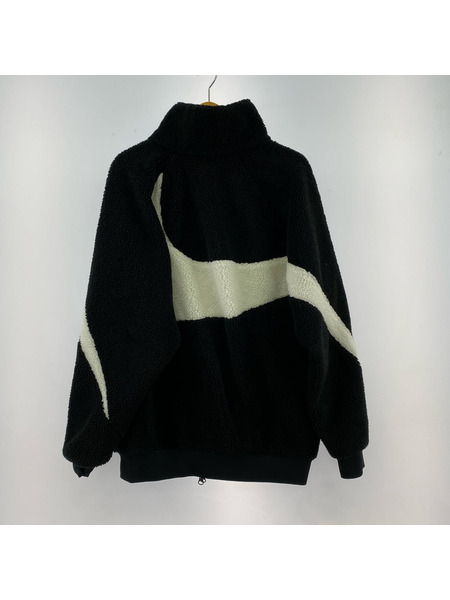 NIKE ジャケット リバーシブルボアジャケット/黒