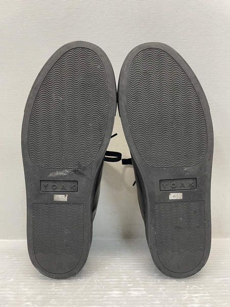 YOAK STANLEY レザースニーカー 40 ブラック
