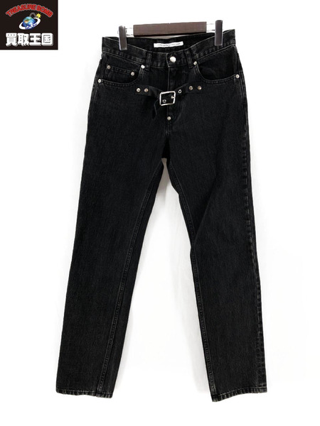 JOHN LAWRENCE SULLIVAN 20AW FRONT SIDE BELTED DENIM PANTS 44[値下 ...