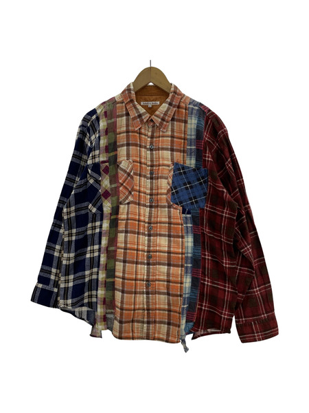 Rebuild by Needles 7Cut Flannnel Shirt (S)