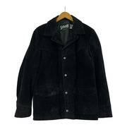 schott レザージャケット 90s SUEDE JACKET BLK 38