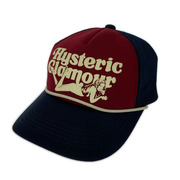 HYSTERIC GLAMOUR キャップ LIE DOWN GIRL メッシュキャップ