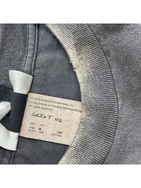 SAINT MICHAEL 半袖Tシャツ・カットソー 2PAC S/S TEE 2PAC BLACK