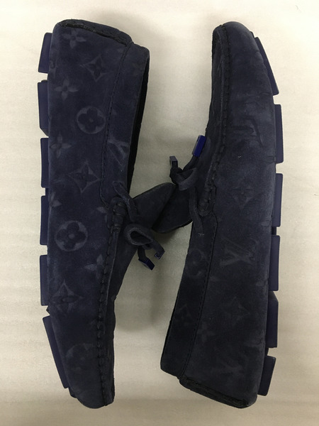 LOUIS VUITTON ドライバーライン モノグラム 紺 サイズ 6 1/2[値下]