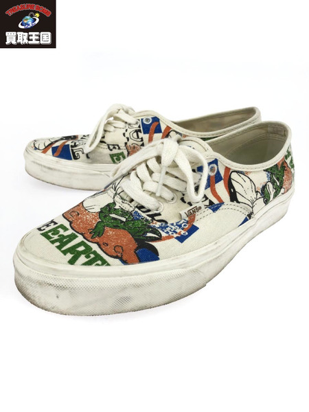 VANS AUTHENTIC エコ セオリーイラストフロッグ 25.0cm[値下]