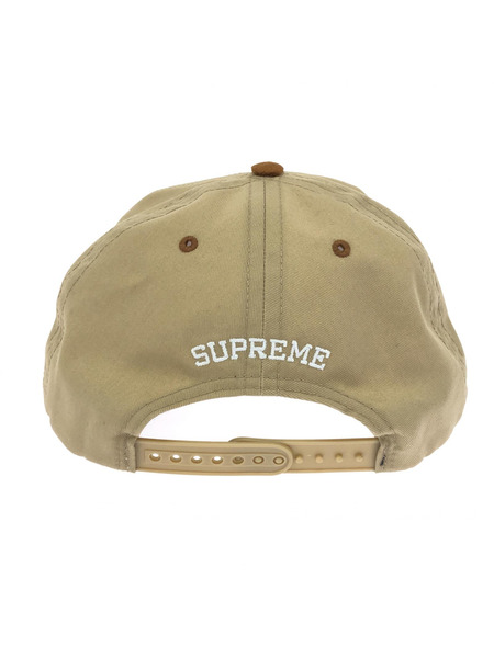 Supreme Classic Logo Suede Visor 5 Panel Cap[値下]