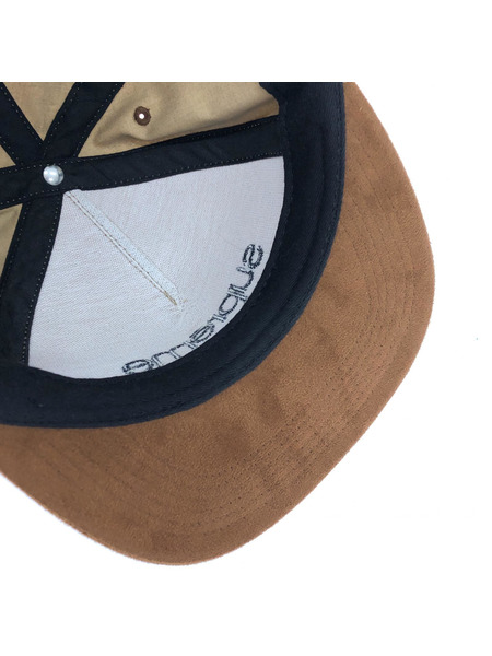 Supreme Classic Logo Suede Visor 5 Panel Cap[値下]