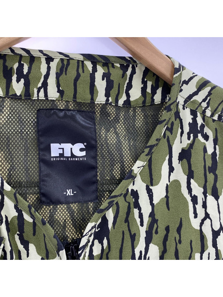 FTC カモ柄 タクティカルフィッシングベスト XL