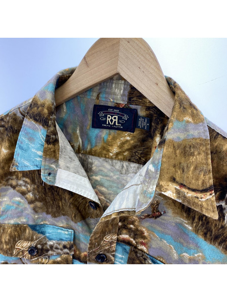 RRL FREEPORT WORK SHIRT (M) 782871204001