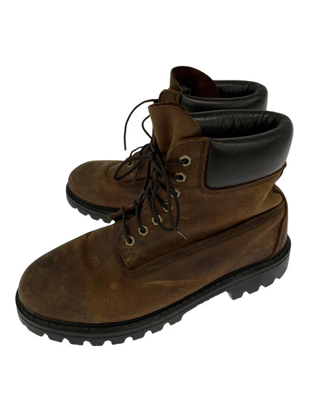 Timberland 6inch BASIC BOOT (27.5cm) ブラウンヌバックレザー