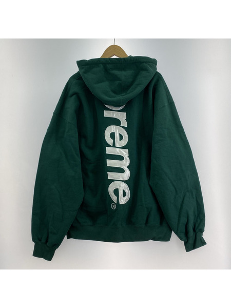 Supreme パーカー 24AW Satin Applique Hooded Sweatshirt