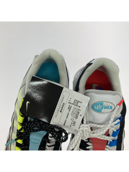 NIKE スニーカー NIKE AIR MAX 95 QS 白 28.5