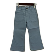 Levi's キッズ衣料 デニムフレアパンツ 水色（4）