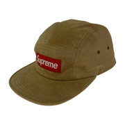 Supreme キャップ SUEDE CAMP CAP BEIGE