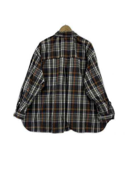 FreshService CORPORATE CHECK REGULAR COLLAR SHIRT (F)[値下]