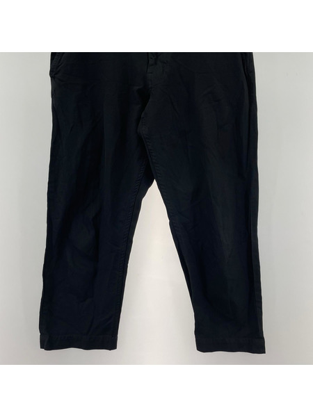 COMME des GARCONS HOMME PLUS ポリ縮絨 製品染クロップドスラックス