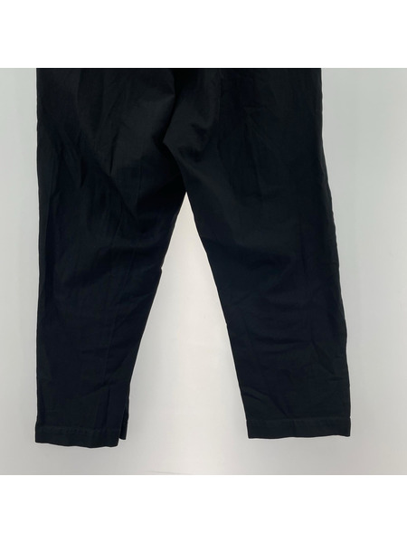 COMME des GARCONS HOMME PLUS ポリ縮絨 製品染クロップドスラックス