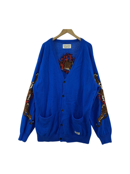 WACKO MARIAｘTIM LEHI INTARSIA CARDIGAN XL[値下]