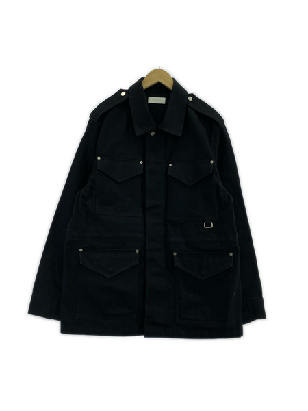 ジャケット ICE&TECHNO 25SS エポック付キデニムジャケット ブラック