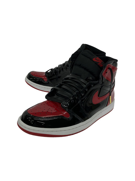 NIKE  Air Jordan 1 High OG Patent Bred 27.5cm