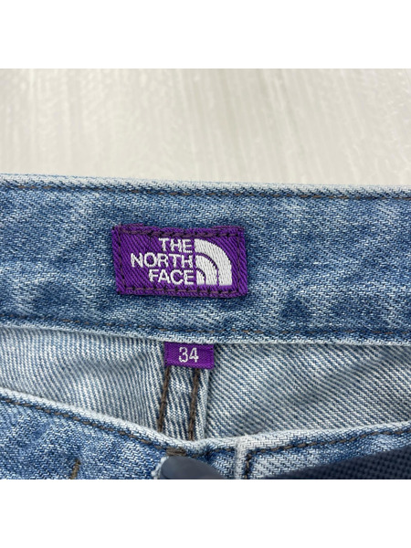 THE NORTH FACE PURPLE LABEL Denim Wide Tapered Field Pants