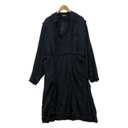 MASU FRILL FROCK COAT フリルフロックコート 44 ネイビー MESS-CT0102