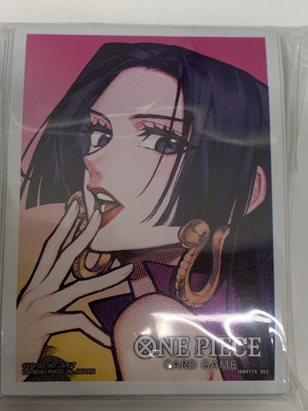 ONE PIECE カードゲーム リミテッドカードスリーブ ボア・ハンコック 70枚入り 未開封 ワンピース ワンピカード スリーブ