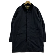 Barbour ジャケット LIGHTWEIGHT ステンカラーコート ネイビー L