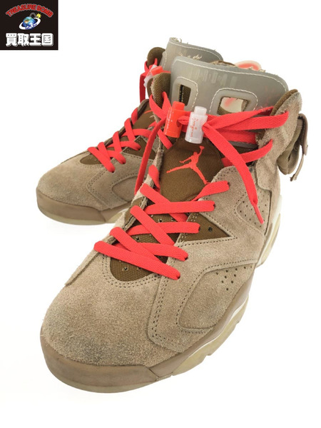 NIKE×Travis Scott Air Jordan 6 British Khaki