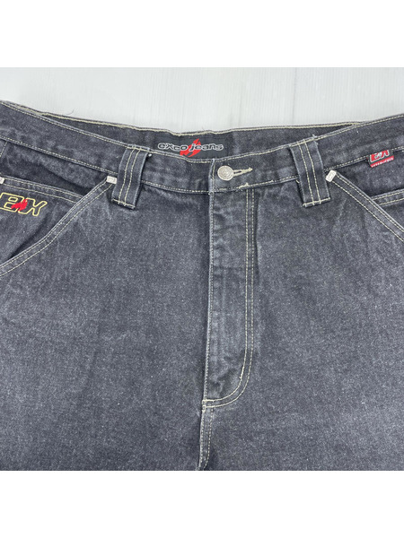 90s exco jeans ブラックデニム ペインターパンツ (36)[値下]