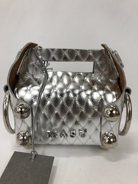 MASU LEATHER CAKE BAG PETIT M25F9OJ007 シルバー ケーキバッグ プチ