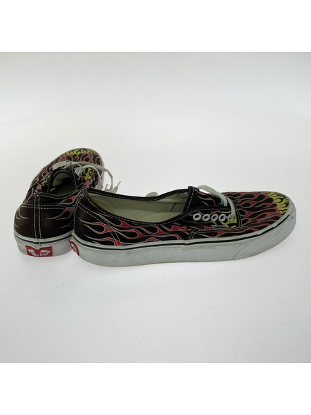 VANS スニーカー VANS authentic flame model 27.0cm