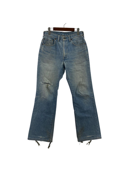 Levi's デニム・ジーンズ 70s~ Levi`s 517 66後期 42TALON ボタン裏2