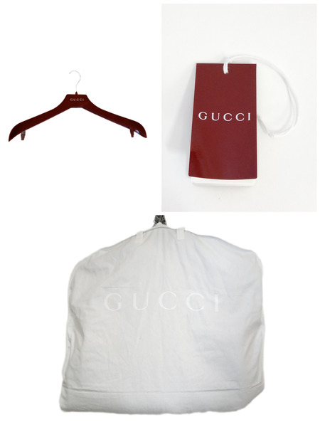 GUCCI/ダブル ヴィスコースジャージー ジップジャケット M